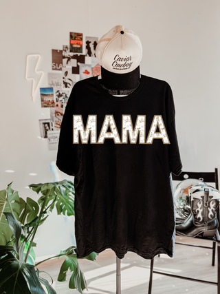 Vintage cowboy Mama tee (exclusive design)