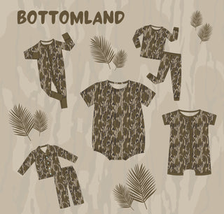 KIDS BAMBOO BUTTON UP JAMMIES