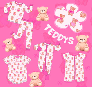 KIDS BAMBOO BUTTON UP JAMMIES