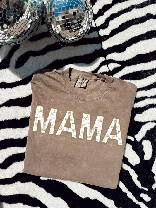 Vintage cowboy Mama tee (exclusive design)