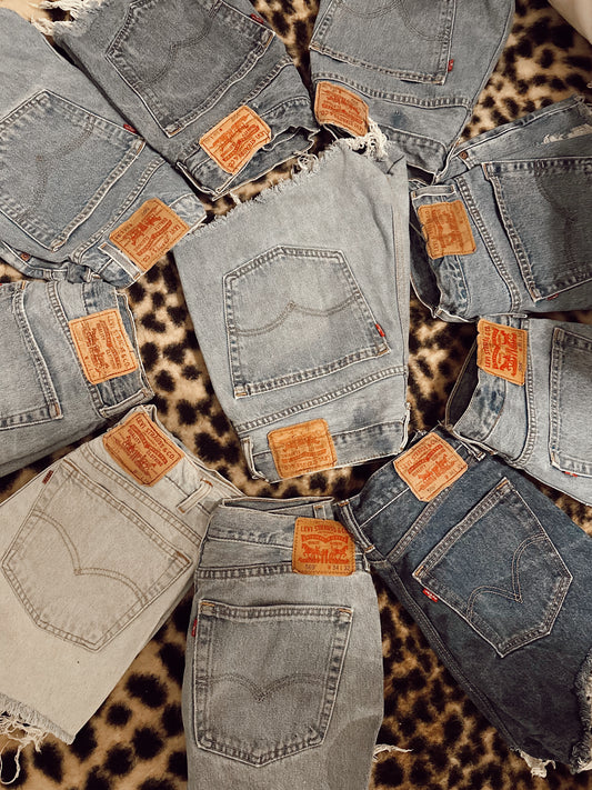 Vintage upcycled Levi’s