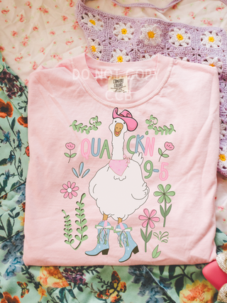 Quackin 9-5 Blossom Tee