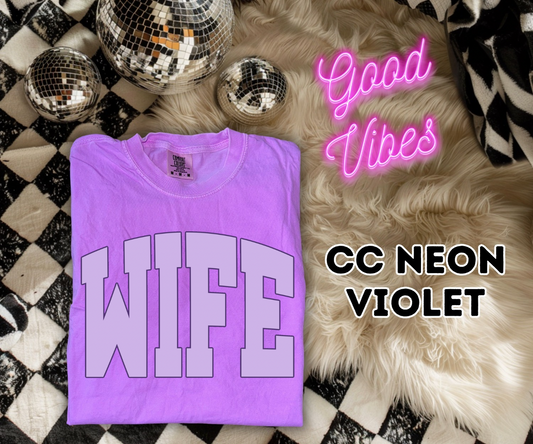 Purple wife tee