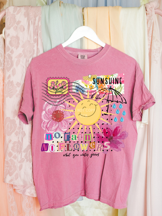 No Rain No Flowers Crunch Berry Tee