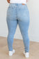 Eloise Mid Rise tummy Control Distressed Skinny Jeans - Judy blue