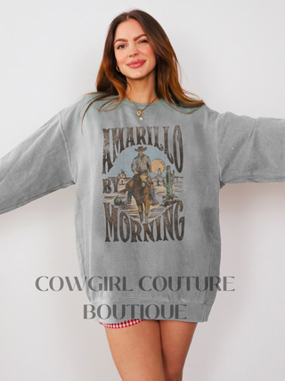 Amarillo By Morning Comfort Colors Crew