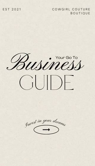 OUR SIX FIGURE SUCCESS BOUTIQUE GUIDE