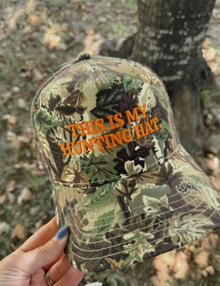 This Is my hunting hat trucker