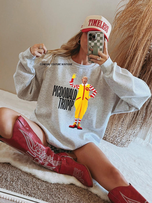 Mcdonald Trump Crewneck