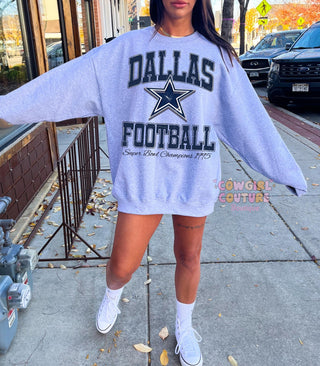 exclusive cowboys vintage crewneck